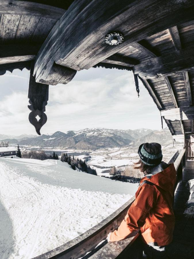 Scheibenwald Huette Villa Kossen Bagian luar foto