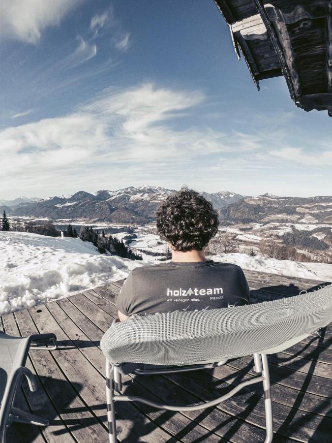 Scheibenwald Huette Villa Kossen Bagian luar foto