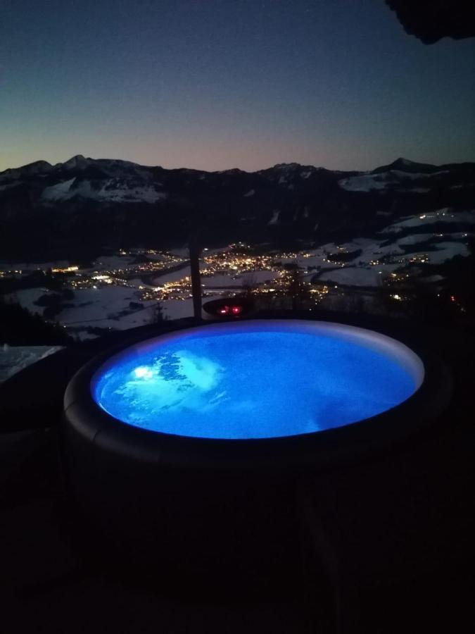 Scheibenwald Huette Villa Kossen Bagian luar foto