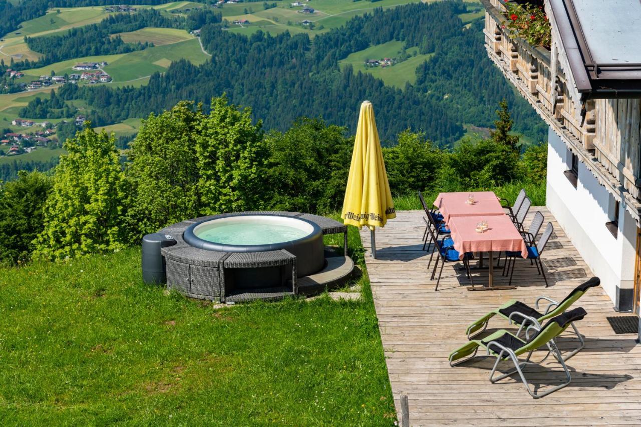 Scheibenwald Huette Villa Kossen Bagian luar foto